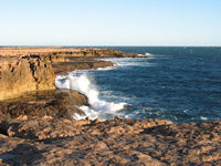 Point Quobba blowholes